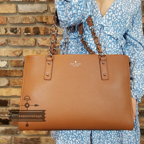 Kate Spade Cobble Hill Andee Shoulder Warm Ginger - Picture 15 of 15